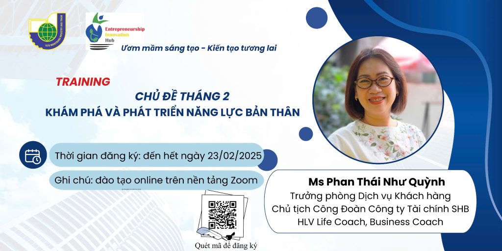 Chương trình Traning với chủ đề “Khám phá và phát triển năng lực bản thân”