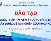 Đăng ký tham gia Chương trình đào tạo “Phương pháp tìm kiếm Ý tưởng Sáng tạo và xây dựng đề tài nghiên cứu khoa học”