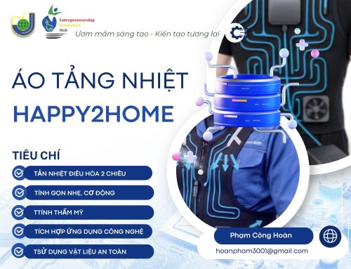 Dự án khởi nghiệp công nghệ: Áo tản nhiệt Happy2Home